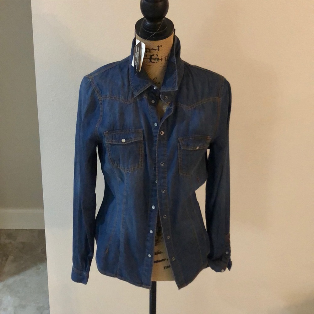 Hm jeans blouse